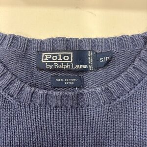 Polo by Ralph Lauren - Vintage - Cotton Sweater - Size S